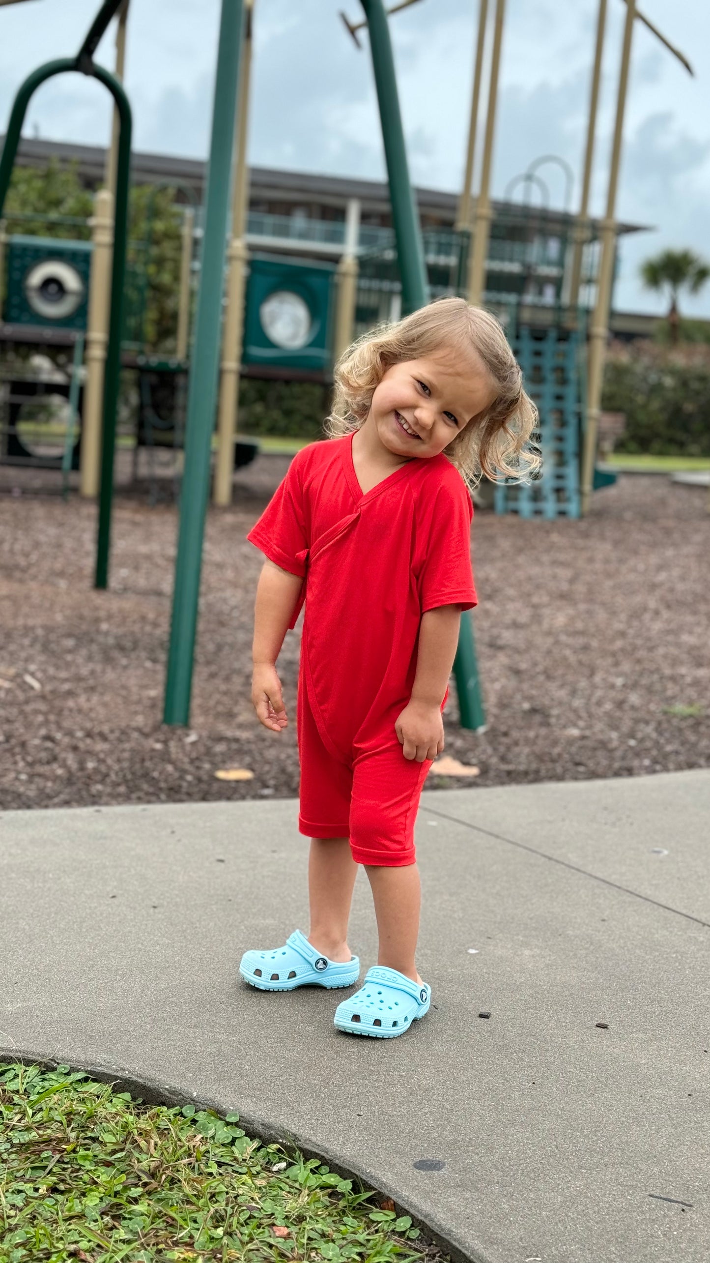 The Kimono Candy Apple Red